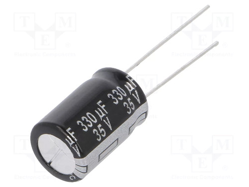 ø10x16mm 35vdc kondensator - Ø10x16mm,