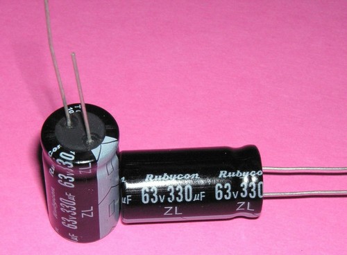 Stück elko rubycon 330uf - elko, zl