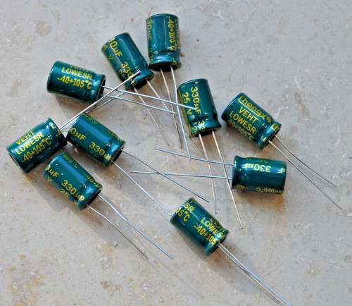 Stück elko 330uf - stück, 105°c