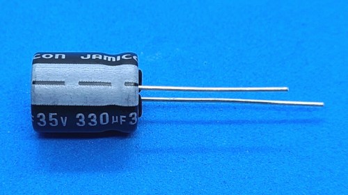 Elko radial 330µf - elko,, (330uf)