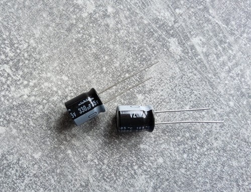 Nichicon 330uf 35v - 35v, hv